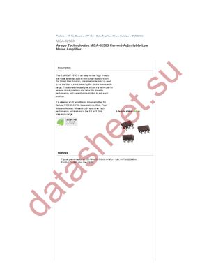 MGA-62563-BLKG datasheet  